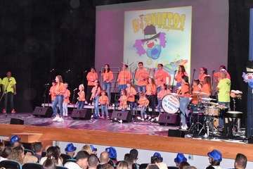 Gala de presentación de Los Biznietos de SaryManchez en Telde (Foto Francisco Javier Santana)